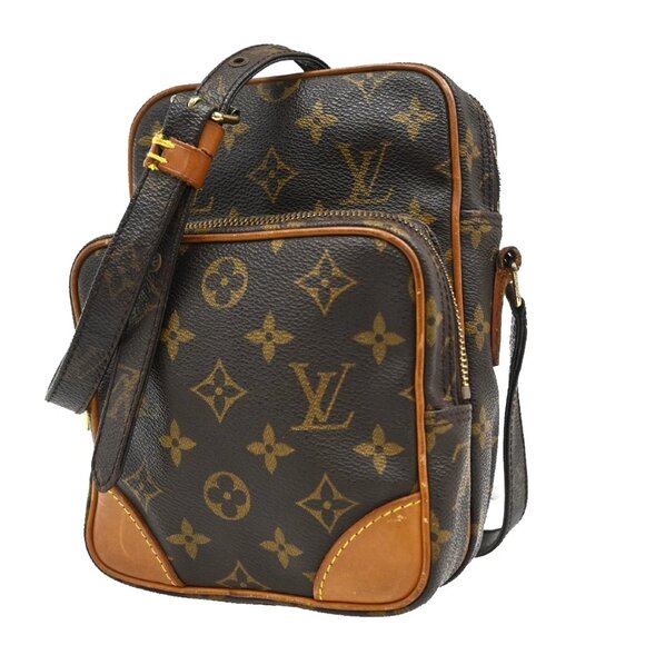 LOUIS VUITTON Amazon Crossbody Shoulder Bag Monogram Leather BN M45236 32TA047 - Picture 1 of 16
